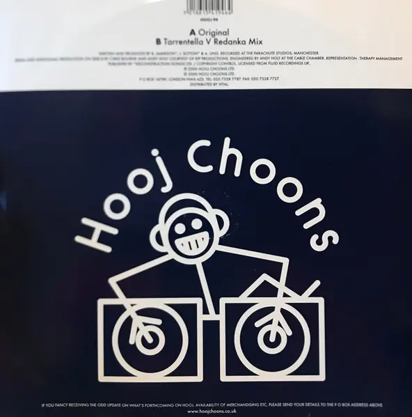 Andy Ling - Fixation, Electronic, Progressive House, Progressive Trance, Trance, 2000 - Hooj Choons, UK, Vinyl 1x 12", 33 ⅓ R