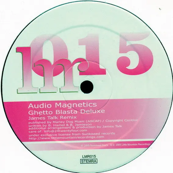 Audio Magnetics - Ghetto Blasta Deluxe, Electronic, Breakbeat, House, Progressive House, 2005 - Little Mountain Recordings, N