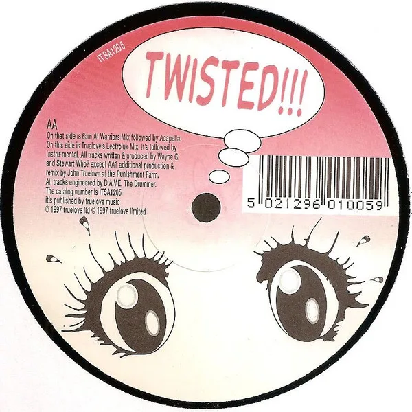 Album cover for Twisted by Wayne G Presents Twisted (10) Featuring Stewart Who?