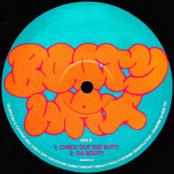 DJ Magic Mike - Booty Joint, Electronic, Hip Hop, Breaks, Electro, 2000 - Mo Wax, UK, Vinyl 1x 12"