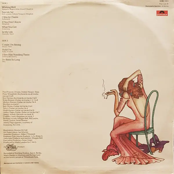 Maggie Bell - Suicide Sal - 1975 - -Polydor -Vinyl 1x LP, Album