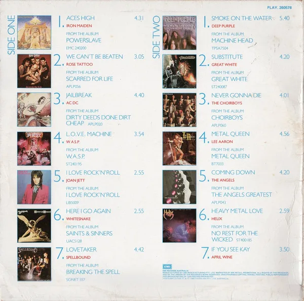 Album cover for Rock Hard by Various