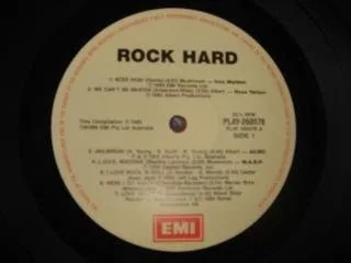 Album cover for Rock Hard by Various