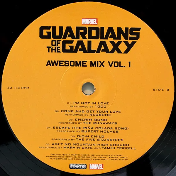 Various - Guardians Of The Galaxy Awesome Mix Vol. 1, Funk / Soul, Pop, Rock, Stage & Screen, Classic Rock, Pop Rock, Power P