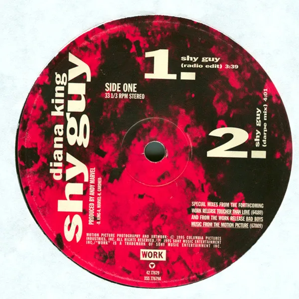 Album cover for Shy Guy by Diana King