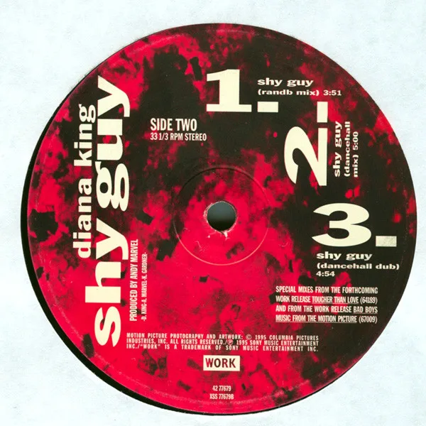 Album cover for Shy Guy by Diana King