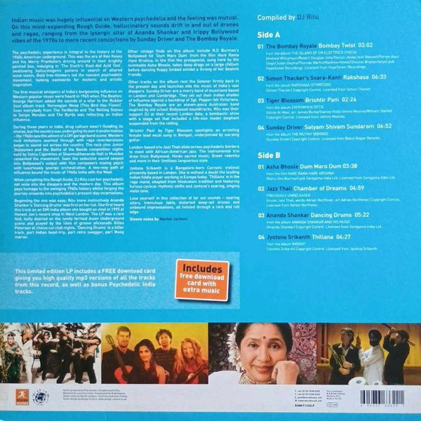 Various - The Rough Guide To Psychedelic India, Folk, World, & Country, Pop, Rock, Bollywood, Psychedelic Rock, 2015 - Music 