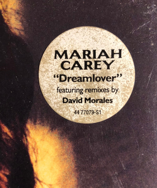 Mariah Carey - Dreamlover, Electronic, Garage House, House, Tribal House, 1993 - Columbia, US, Vinyl 1x 12", 33 ⅓ RPM, Stereo