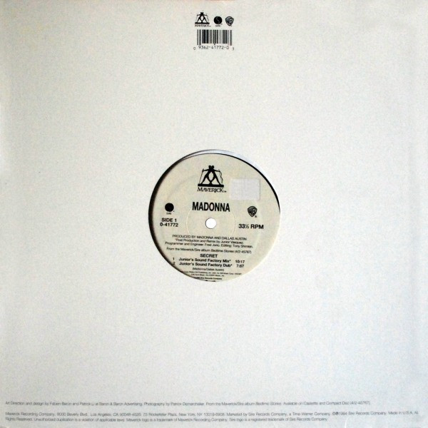 Album cover for Secret by Madonna