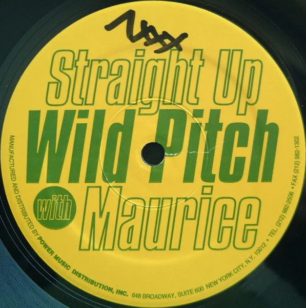 Album cover for Straight Up Wild Pitch by King Maurice