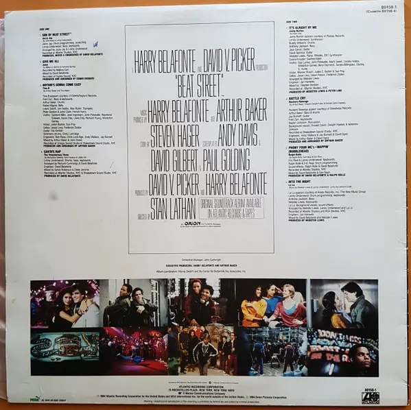 Various - Beat Street (Original Motion Picture Soundtrack) - Volume 2, Electronic, Funk / Soul, Hip Hop, Disco, Hip Hop, Pop 