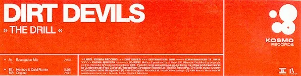 Album cover for The Drill by Dirt Devils