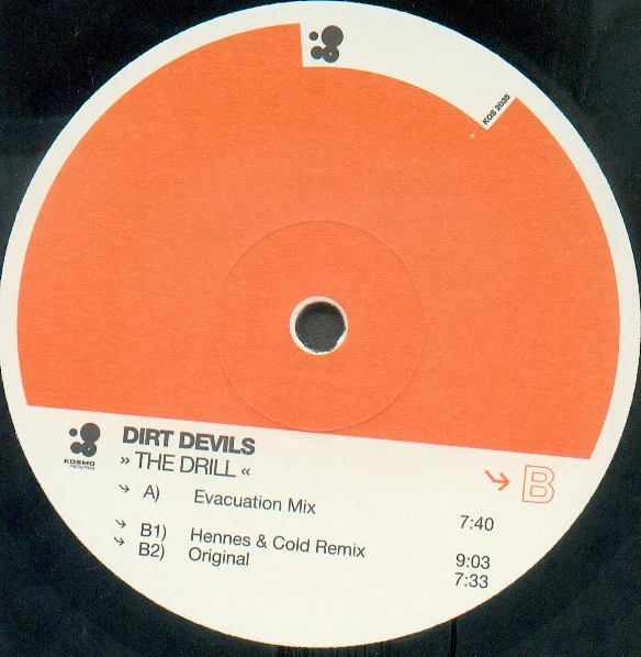 Album cover for The Drill by Dirt Devils