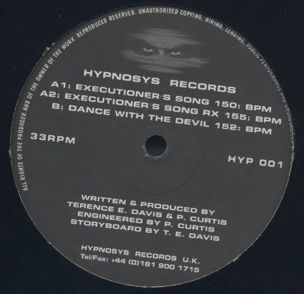 Album cover for Executioner's Song by Technology Park