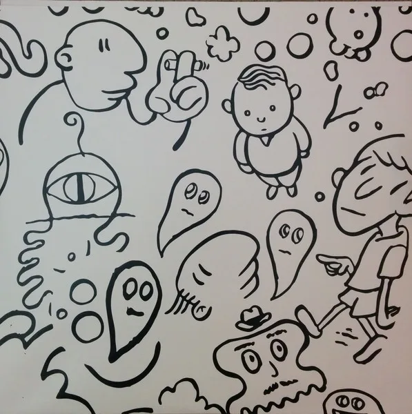 Album cover for Uncle Tony's Coloring Book by Blockhead