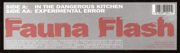 In The Dangerous Kitchen / Experimental Error
