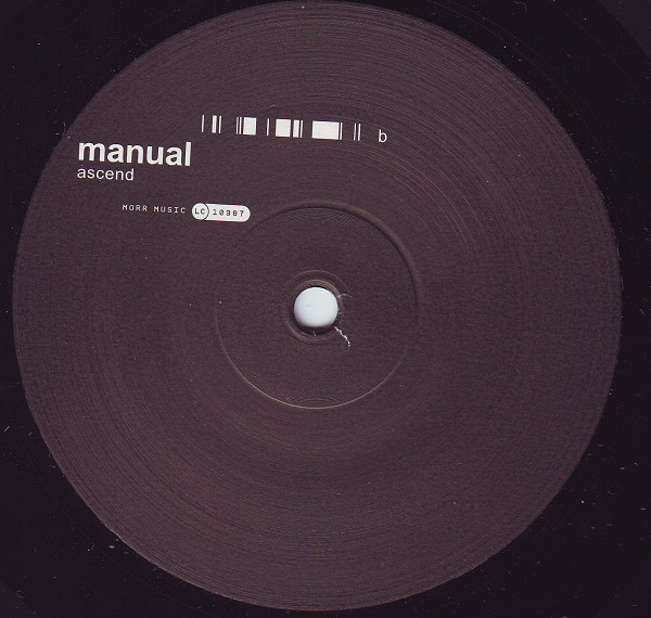 Manual - Ascend, Electronic, IDM, Leftfield, 2002 - Morr Music, Germany, Vinyl 1x LP