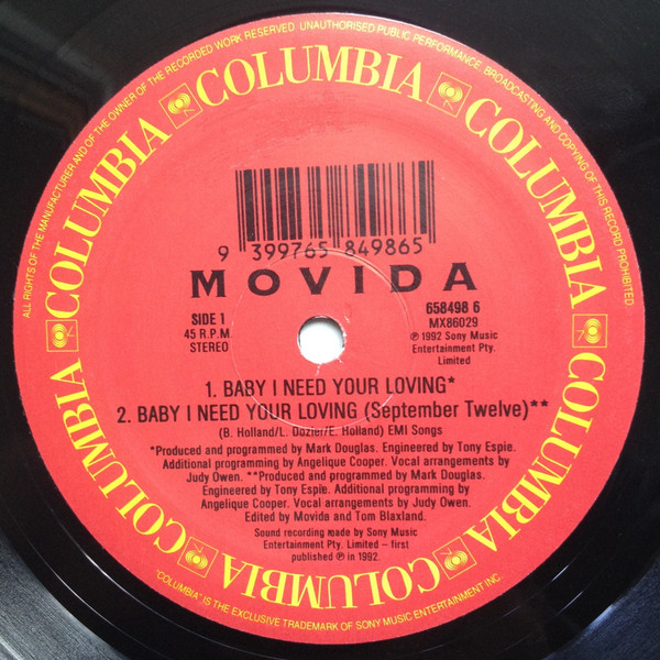 Baby I Need Your Loving