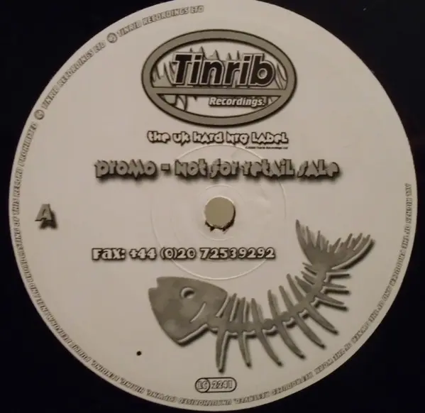 Weirdo - Normalisation, Electronic, Hard Trance, Tinrib Recordings, UK, Vinyl 1x 12", 33 ⅓ RPM, Promo