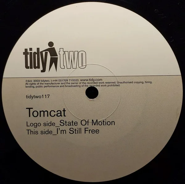 Album cover for State Of Motion / I'm Still Free by Tomcat (2)