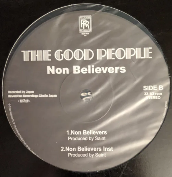 Album cover for Non Believers by Good People, The