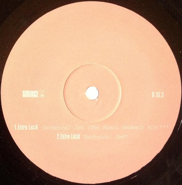 Zend Avesta Vs. Extra Lucid - Combat Rock EP, Electronic, Drum n Bass, Jungle, 1996 - Source, France, Vinyl 2x 12", 33 ⅓ RPM,