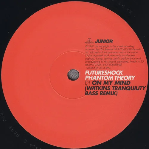 Album cover for On My Mind by Futureshock