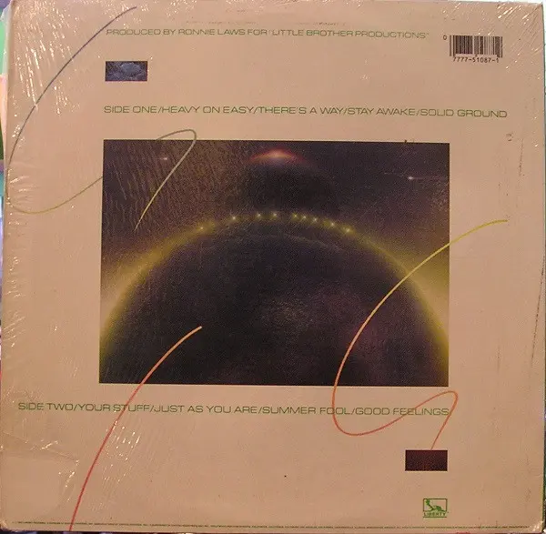 Ronnie Laws - Solid Ground, Funk / Soul, Jazz, Jazz-Funk, Smooth Jazz, 1981 - Liberty, US, Vinyl 1x LP, Album Winchester Pres