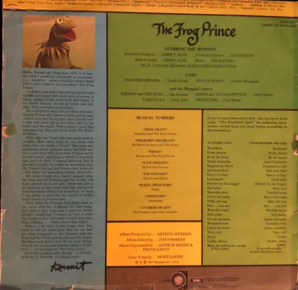 Original TV Cast Of The Frog Prince - Secondary-01 image