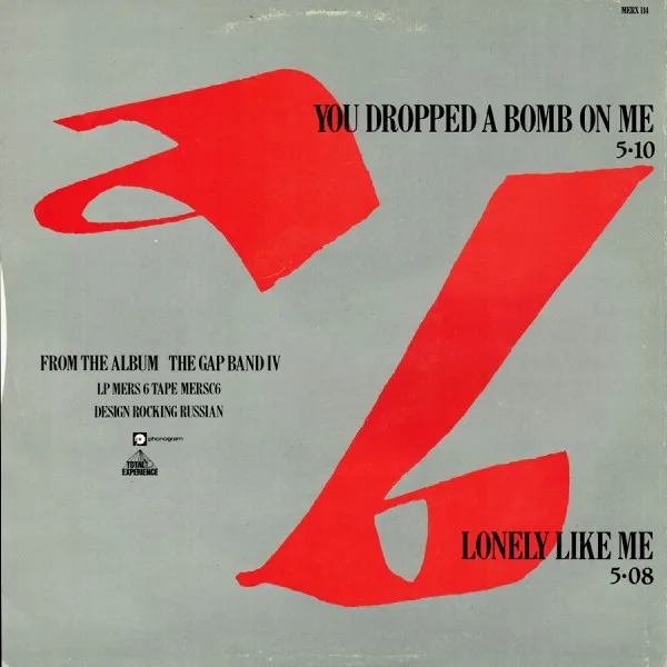 Album cover for You Dropped A Bomb On Me by Gap Band, The