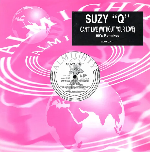 Can't Live (Without Your Love) (90's Re-mixes)