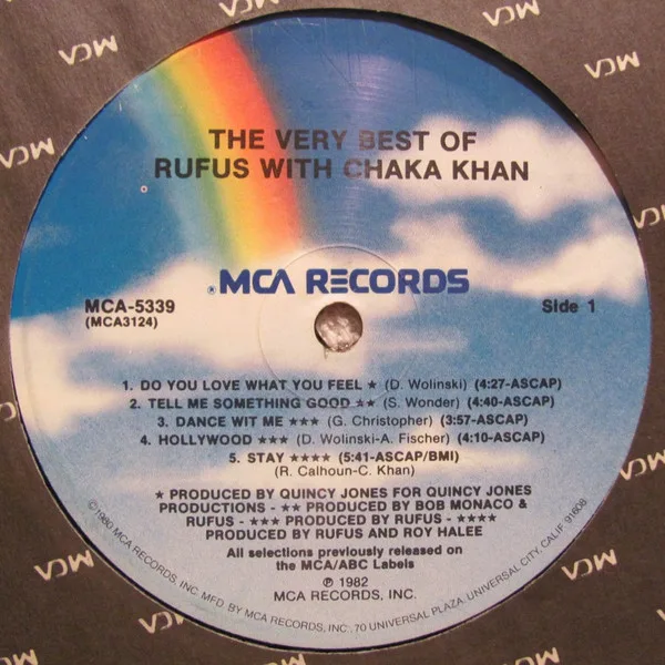 Album cover for The Very Best Of Rufus With Chaka Khan by Rufus & Chaka Khan