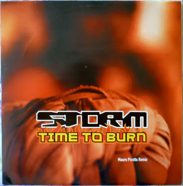Storm - Time To Burn, Electronic, Hard Trance, 2000 - Zeitgeist, Germany, Vinyl 1x 12", 45 RPM