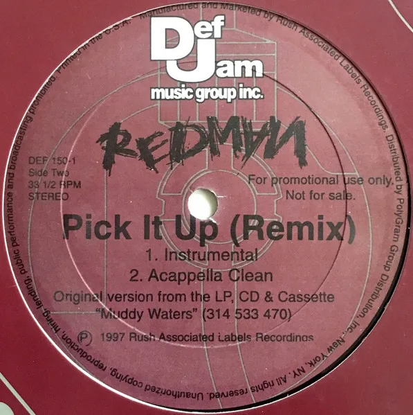 Album cover for Pick It Up (Remix) by Redman