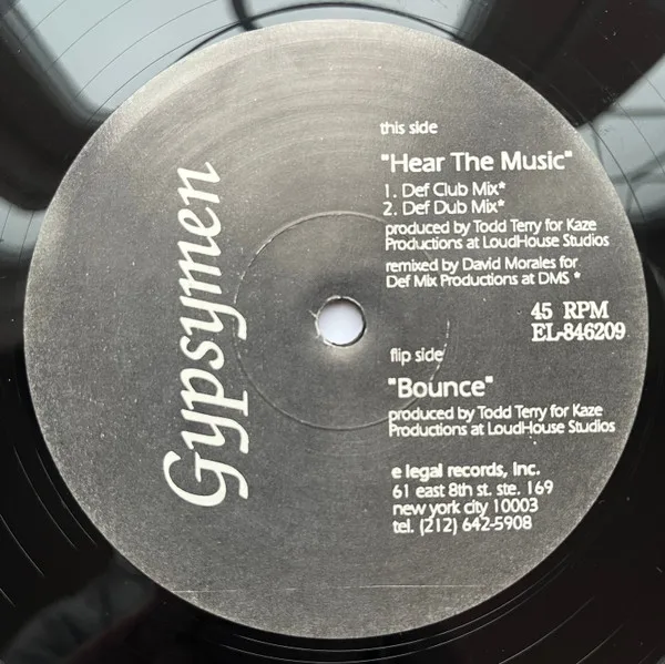 Album cover for Hear The Music by Gypsymen