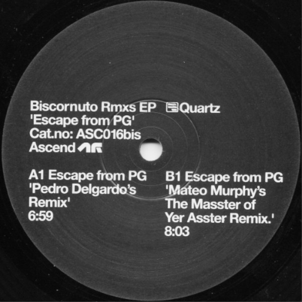Escape From PG EP (Biscornuto Remixes)