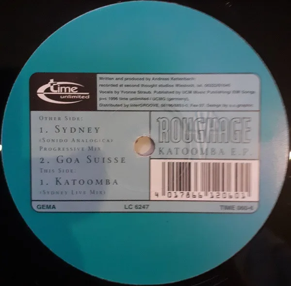 Album cover for Katoomba E.P. by Roughage