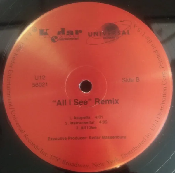 Album cover for All I See (Remix) by A+