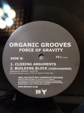 Album cover for Force Of Gravity by Organic Grooves