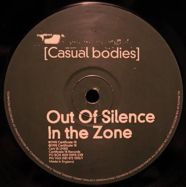 Album cover for Casual Bodies by Klute