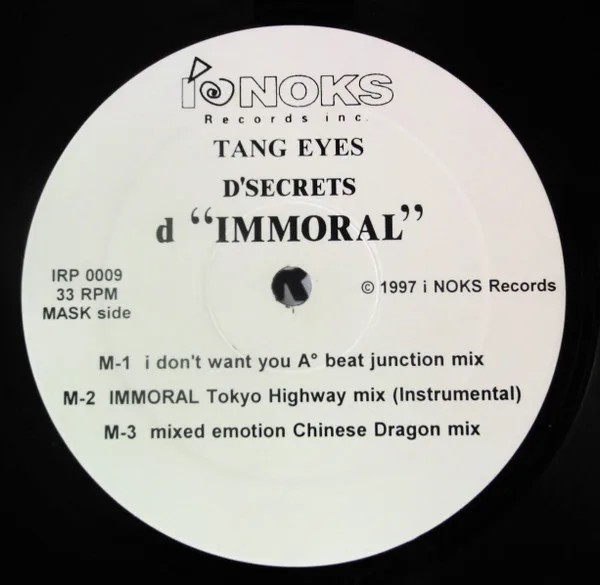 Album cover for I Don't Want You by D'Secrets