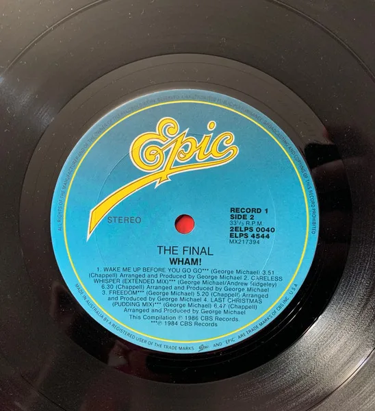 Album cover for The Final by Wham!