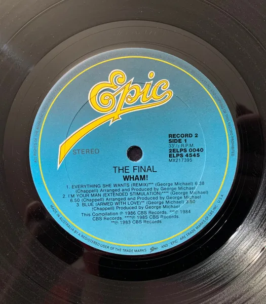 Album cover for The Final by Wham!