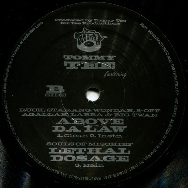 Album cover for What's Your Name? / Above Da Law / Lethal Dosage by Tommy Tee