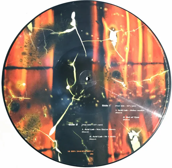 Album cover for Acid Lab by Alex Reece