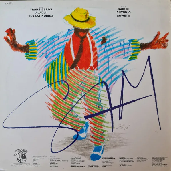 Album cover for Aladji by Sam Mangwana