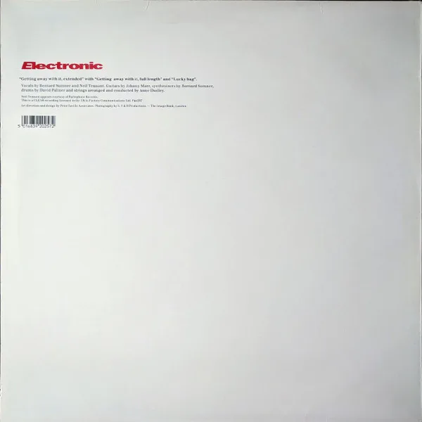 Album cover for Getting Away With It... by Electronic