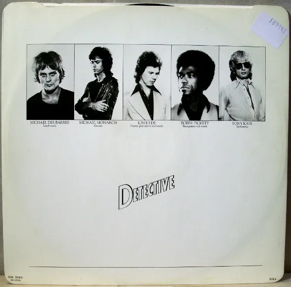 Album cover for It Takes One To Know One by Detective