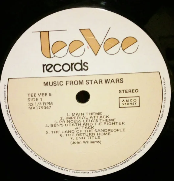 Album cover for Star Wars / A Stereo Space Odyssey by John Williams (4), London Philharmonic Orchestra