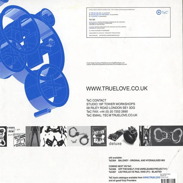 Album cover for Brutal EP by Nil vs. Miss Tracy